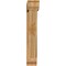 Ekena Millwork Traditional Traditional Rough Sawn Bracket w/ Offset Brace, Western Red Cedar, 8"W x 42"D x 48"H BKT0806X42X48TRA01RWR - alternate 3